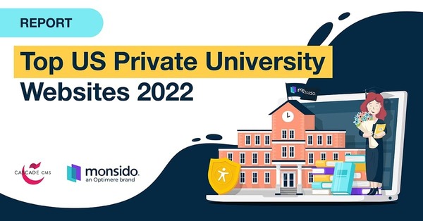 Report - Top US Private University Websites 2022